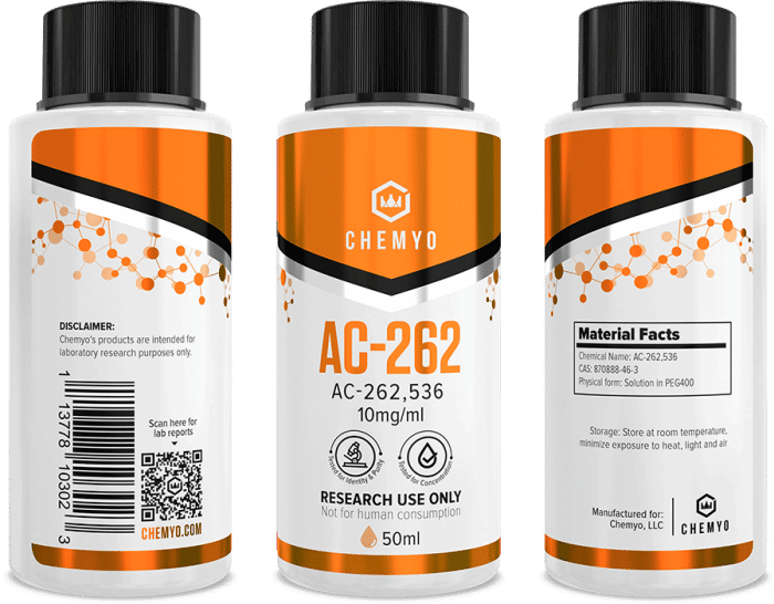 AC-262 Solution 10mg/ml – 50ml - Image 2